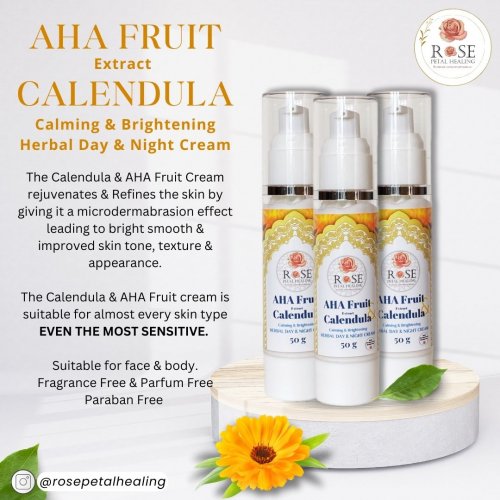 Herbal Cream AHA & Calendula blend