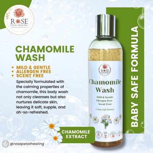 Chamomile Wash Allergen &amp; SLS Free (2 for £12.00 offer)
